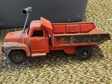 Vintage Buddy L Sit-N-Ride Pressed Steel Dump Truck 1950s Parts/Repair