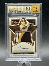 2024 Panini Three & Two Lone Star Signature Swatches - Jackson Merrill  Gold /10