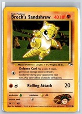 BROCK'S SANDSHREW 71/132 GYM HEROES 2000 on eBay