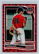 Chandler Hart 2024 Panini Stars & Stripes USA Baseball Red SN #/199 #199