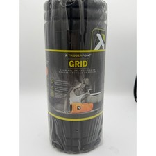 TriggerPoint GRID Foam Roller Black Multi-Density Muscle Recovery 00201