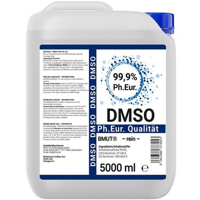 5000ml DMSO - 99,9% (Ph.Eur) Dimethylsulfoxid 5 Liter Kanister