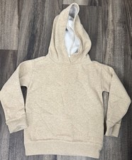 J. Crew Crewcuts Cream Beige Kids Hoodie Size XS