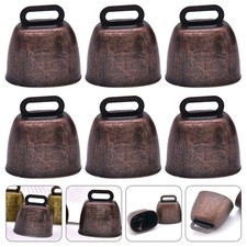  6 Pcs Campanacci Delle Mucche Campanelli Dell'animale Domestico Agricole