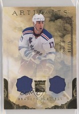 2010 Upper Deck Artifacts Gold Patch/Patch 1/15 Brandon Dubinsky #42 Patch 0bz