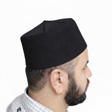Men Turkish Hard Hat, Cap Islamic Prayer Head Wear Eid Gift 