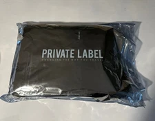 New With Tags Private Label X Dreamqrew Shoe Backpack /Luggage Black/Grey Camo