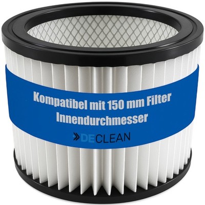 Rundfilter Lammellen Filter Ersatz für EINHELL TH - VC 1820 S