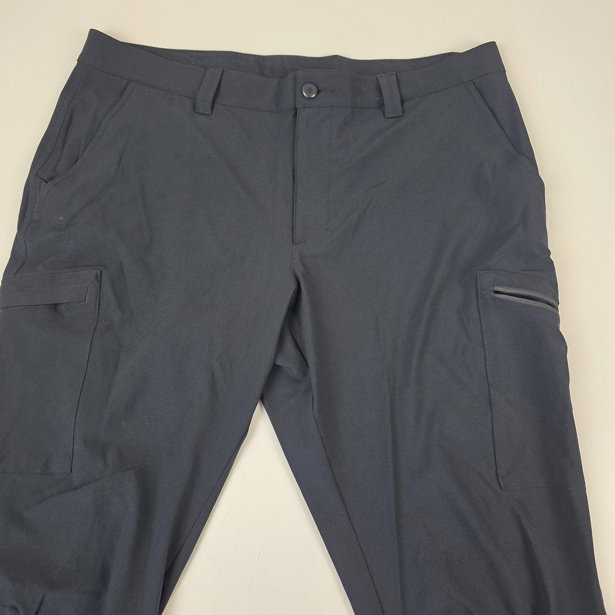 Columbia PFG Omni-Shield Pants Mens 38x32 Black Stretch Fishing