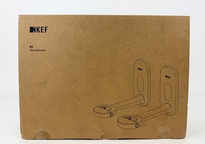 KEF Wall Bracket SP4015GA for LSX Speaker (Pair) - Silver - OB