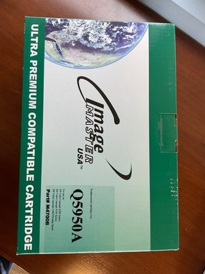 New HP Color Laser jet 4700 4730 Black Noir toner printer cartridge Q5950A