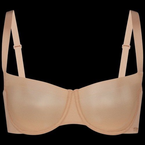 euc-skims-unlined-no-show-balconette-bra-in-clay-58-size-32dd-ebay