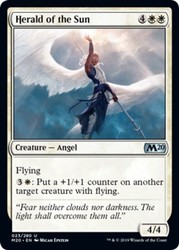 Herald of the Sun #023/280 Core Set 2020 M20 Magic: The Gathering