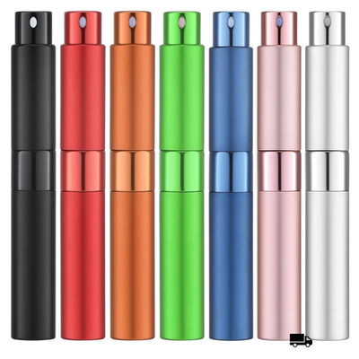 Toureal 8 ml Aluminium Sprayflasche Reusable 7 Farben