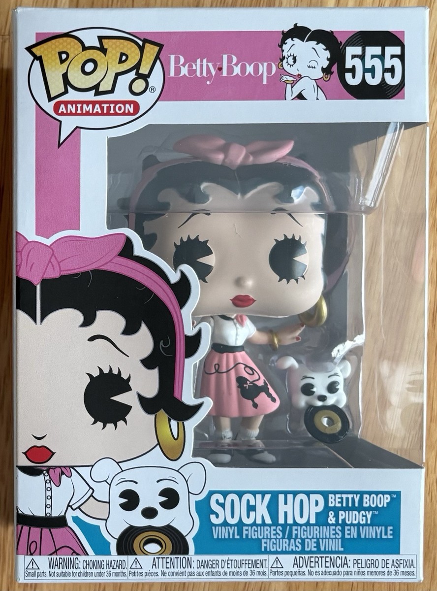 Funko Pop! Vinyl: Betty Boop - Sock Hop Betty Boop and Pudgy