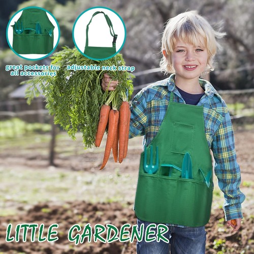 Qtioucp 16Pcs Kids Gardening Tools Outdoor Toys Set Backyard Play with 93 PCS... - Picture 4 of 7