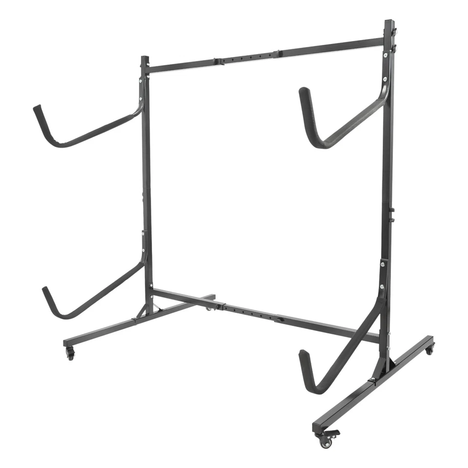 2 Tiers Heavy Duty Kayak Stand Freestanding Kayak Storage Rack For Double Kayak - Image 4 of 4