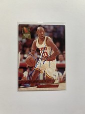 1993-94 Fleer Ultra - Sam Cassell Signed Autographed #254 (RC) Card Rockets