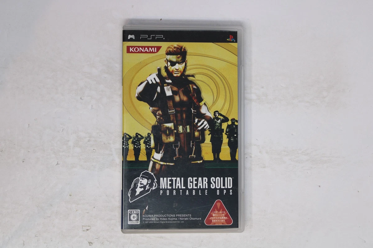 Metal Gear Solid: Portable Ops Video Games for sale - eBay