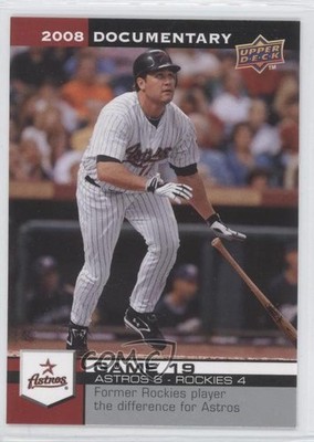 2008 Upper Deck Documentary Lance Berkman #429 0b6