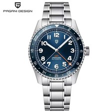 Pagani Design PD1784 GMT NH34 Mechanical Automatic blue dial