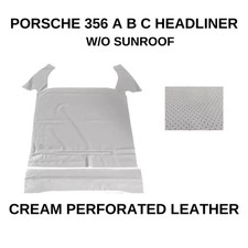 Headliner Dach Himmel Für Porsche 356 A B C Perforiert Weiß Ohne Schiebedach