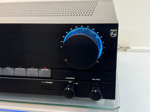 Philips FA 890 Amplificador Estéreo Alta Calidad Amplificador con 2 x 80 vatios - Imagen 5 de 22