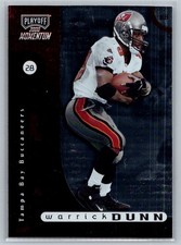 💎2000 Playoff Momentum Football #87 Warrick Dunn - Tampa Bay Buccaneers💎