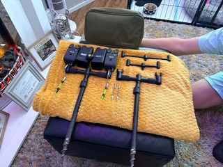 Delkim TXI in X2 With Fox Black Label Buzzbars and Korda Stow Bobbins
