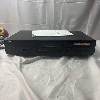 Sony MDS-JE330 Minidisc Deck Player Recorder Tested Working w/ Manual