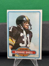 Donnie Shell #256 1980 Topps Pittsburgh Steelers