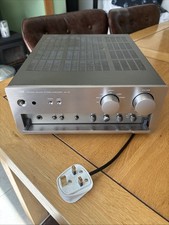 Yamaha AX-10 Integrated Amplifier Silver 170W 2-Channel Analog Phono CD Output