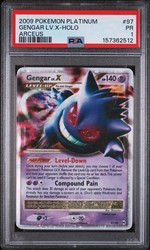 Gengar Lv.X 97/99 Arceus Holo Ultra Rare