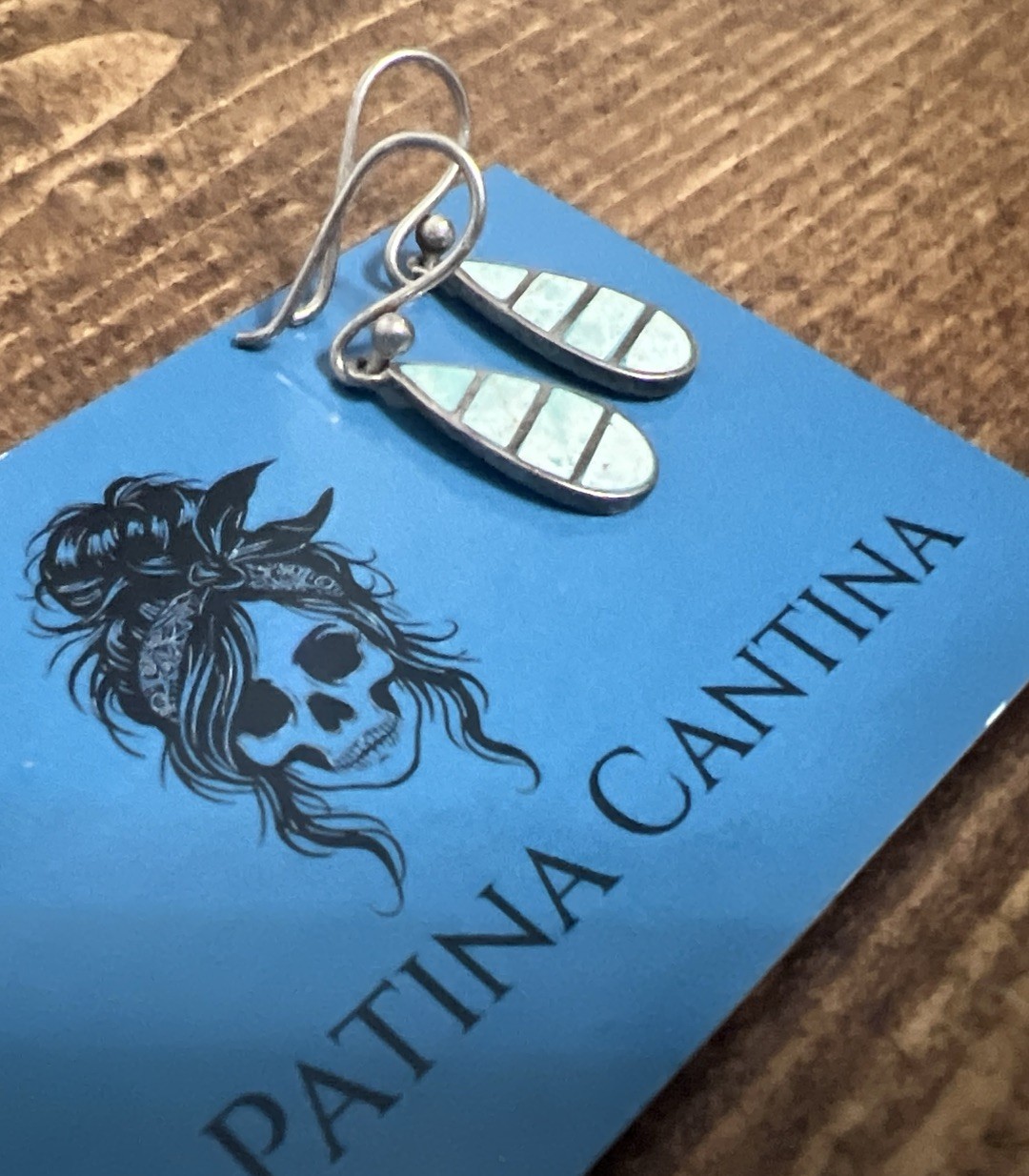 ~**Jade/Sterling**~ Dangle Earrings!! - image 1