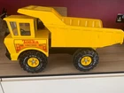 Vintage mighty Tonka Turbo-Diesel Dump Truck | Yellow Pressed Steel | XMB-975