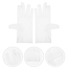 Kids White Costume Gloves Perfect for Dance and Theatrical Events