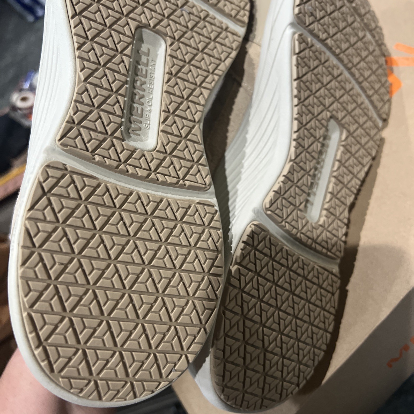 Merrell Sneaker stringate donna alpine in fibra di carbonio con punta sabbia 9 5