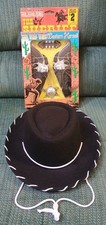 Wild West Western Heroes Double Holster Western Cowboy Pistol Set w/Hat Vtg 1996