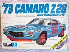 L@@K! **RARE **ORIGINAL VINTAGE MPC 1973 CAMARO Z-28 KIT **COMPLETE *SUPER NICE!