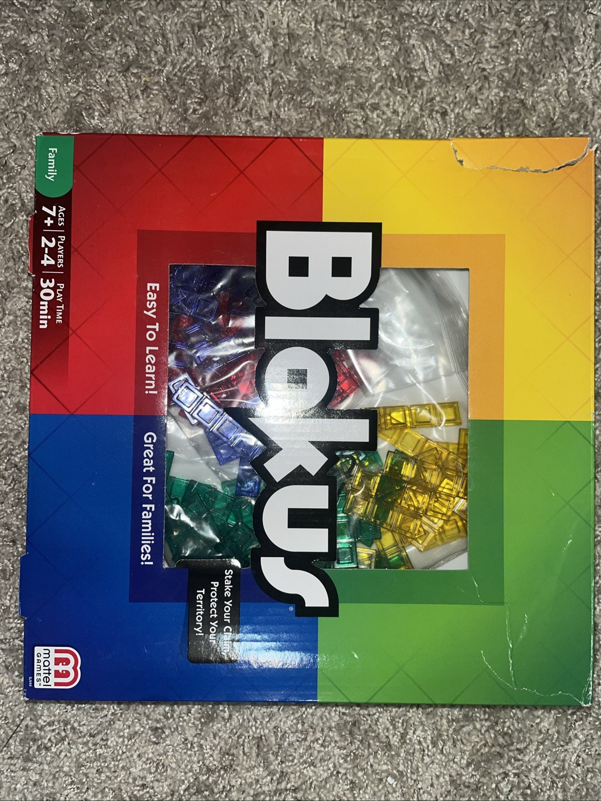 Mattel Blokus Educational Strategy Board Game