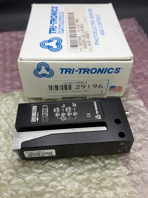 Tri-Tronics CLSC-1M8LE Ultrasonic Clear Label Sensor M8 4-Pin 29196 *NEW*