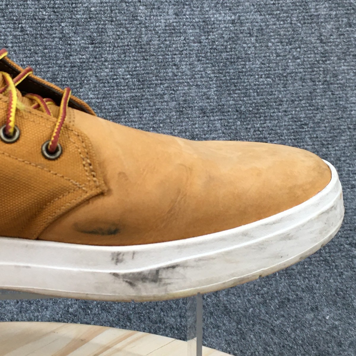 Timberland にゃー Timberland Boots Men 11 Davis Square Chukka Brown Lace Up Casual