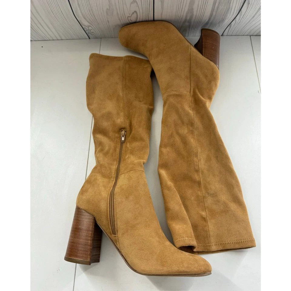 Botas altas hasta la rodilla Madden Girl para mujer Winsloww con cremallera talla 8,5 Foto 4 de 4