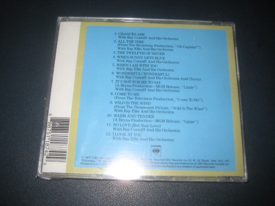 Johnny Mathis " Johnny's Greatest Hits "   CD auf 	Columbia CK 34667 - Bild 2 von 2