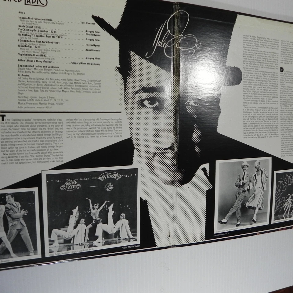 Duke Ellington's Sophisticated Ladies 1981 Gatefold Dbl Vinyl LP RCA Red Seal EX - Image 3 of 4