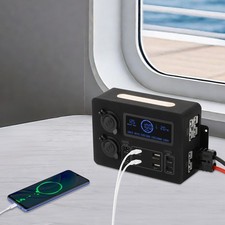 12V Stromverteilerkasten für Auto Boot Wohnmobil, Stromkasten mit USB&Typ-C Port