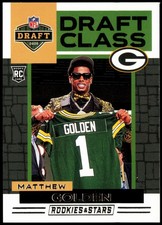 2025 Panini Rookies & Stars #5 Matthew Golden Draft Class