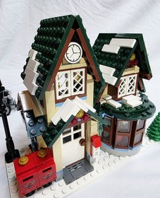 LEGO 10222 Winter Village Post Office (100% Complete W/ Manual, Retired)