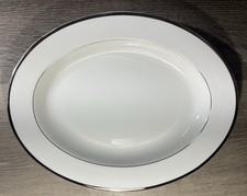 Mikasa HK301 Cameo Platinum Platter 13.75" ~new~