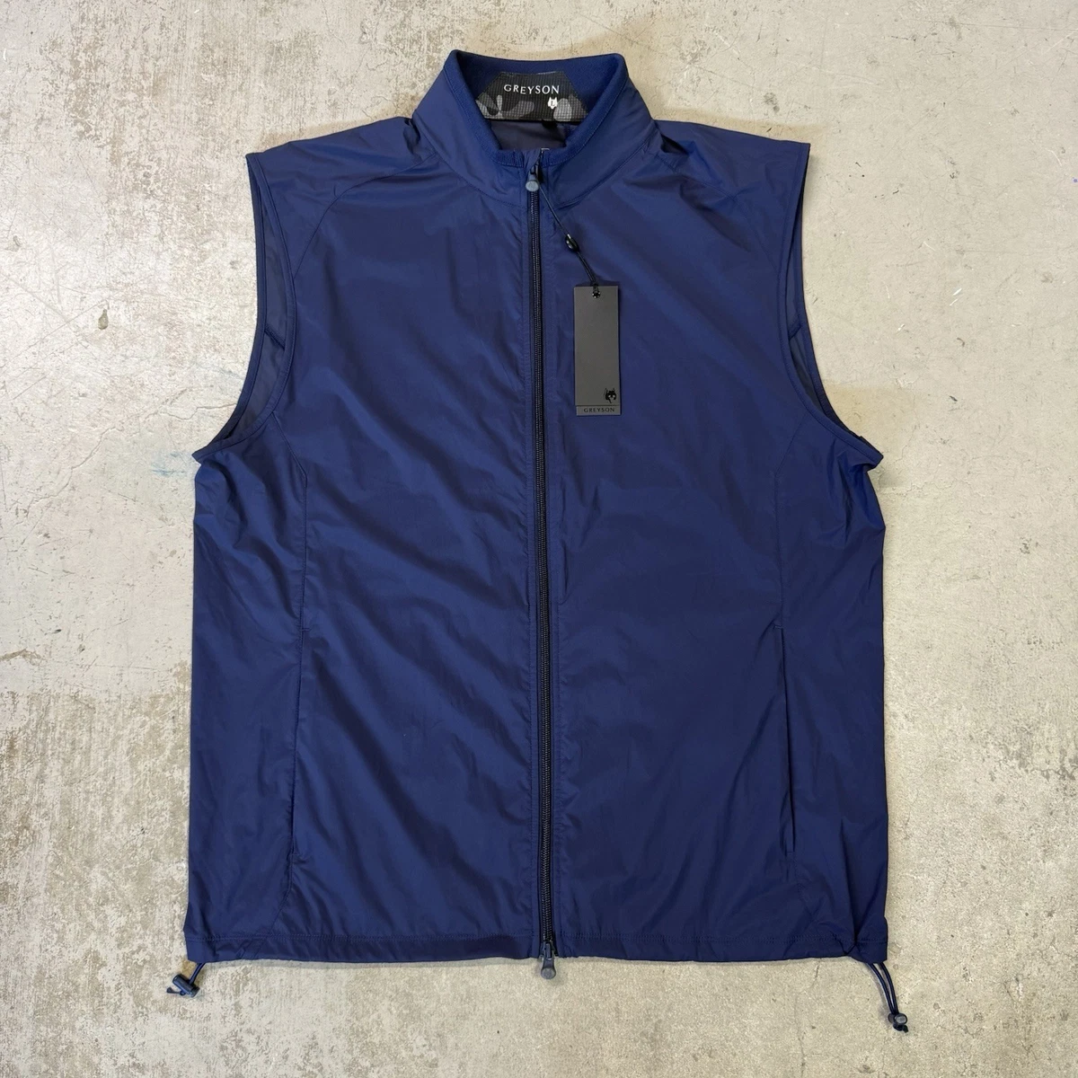 Nylon Outer Shell Blue Vests for Men for sale | eBay
